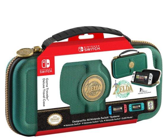 Game Traveler Deluxe Travel Case for Nintendo Switch - Tears of the Kingdom. Green