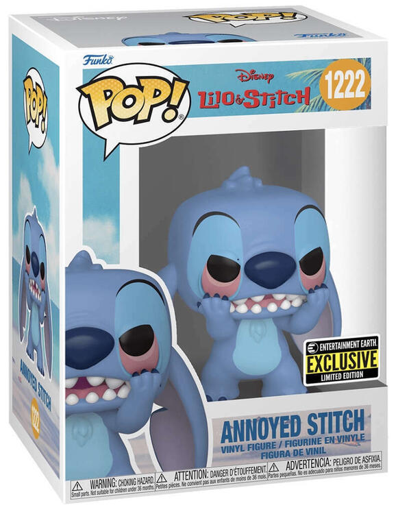 Pop! Lilo and Stitch: Annoyed Stitch [1222] (used)
