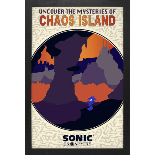 Sonic Frontiers Chaos Island 11" X 17" Framed Print