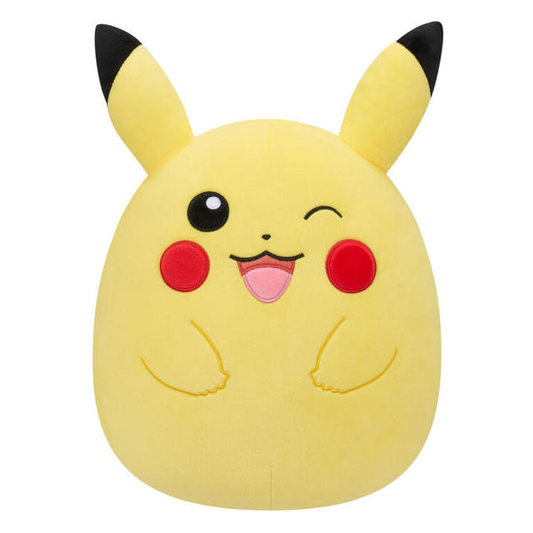 Squishmallow 10" Pokemon Pikachu Winking