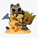 Pop! Guardians of the Galaxy: Rocket & Groot (Beach Day) [1089] (used)