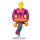 Pop! Captain Marvel: Captain Marvel (Blacklight) [908] (used)