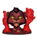 Pop! Lion King: Scar with Flames [544] Chase Variant (Red) (used)