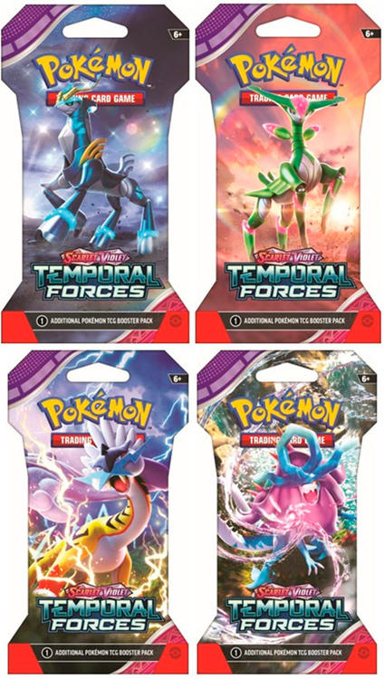 Pokemon Scalet & Violet Temporal Forces Blister Pack