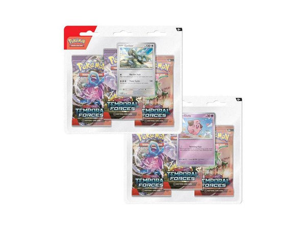 Pokemon Scarlet & Violet Temporal Forces 3-Pack Blister