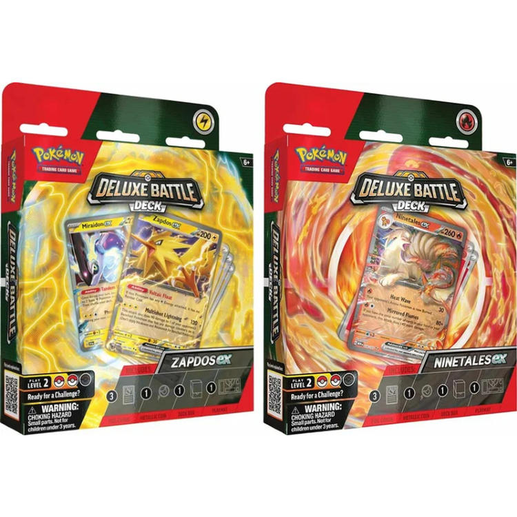 Pokemon ex DLX Battle Deck Ninetales/Zapdos