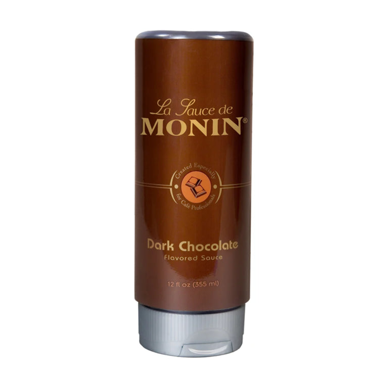 Monin-Dark Chocolate Sauce, 12oz