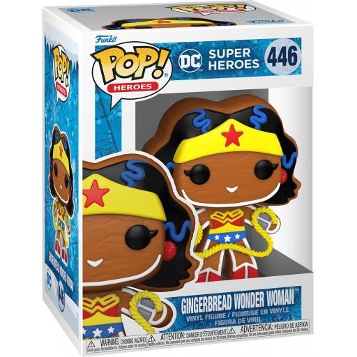 Pop! DC Super Heroes: Gingerbread Wonder Woman [446] (used)