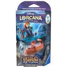 Disney Lorcana: Ursula's Return Starter Deck - Sapphire & Steel