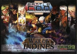 BattleCON: War of Indines Standalone Dueling Card Game (used)