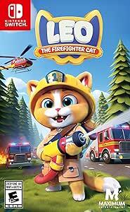 Leo the Firefighter Cat (used)