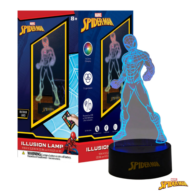 Marvel Spider-man Illusion Lamp