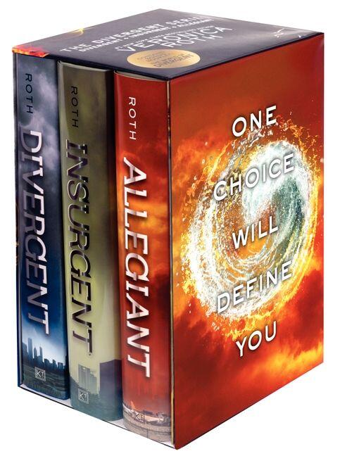 Veronica Roth - Divergent Series 3-book Box Set (Divergent / Insurgent / Allegiant) (Hardcover Complete Set) (used)