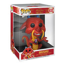 Pop! Mulan: Mushu with Cricket [632] Jumbo Sized 10" (used)