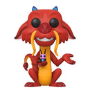 Pop! Mulan: Mushu with Cricket [632] Jumbo Sized 10" (used)