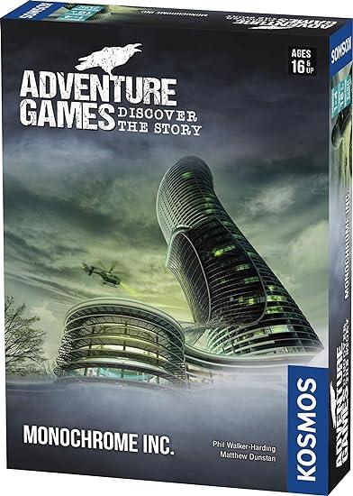 Adventure Games: Monochrome, Inc. (used)