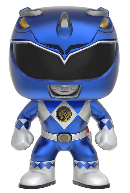 Pop! Mighty Morphin Power Rangers: Blue Ranger [363] (Metallic) (used)