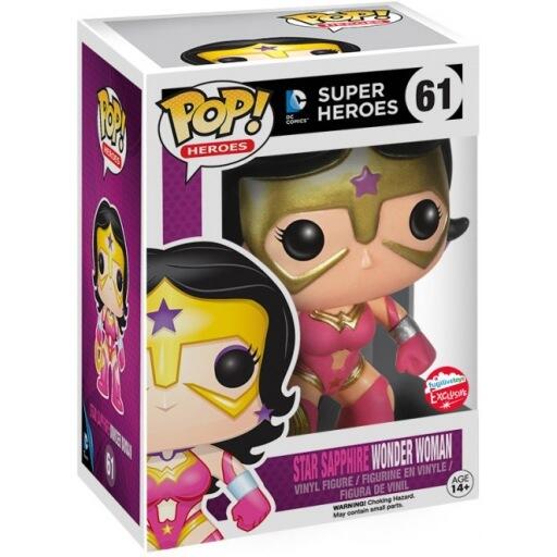 Pop! DC Super Heroes: Star Sapphire Wonder Woman [61] Metallic (used)