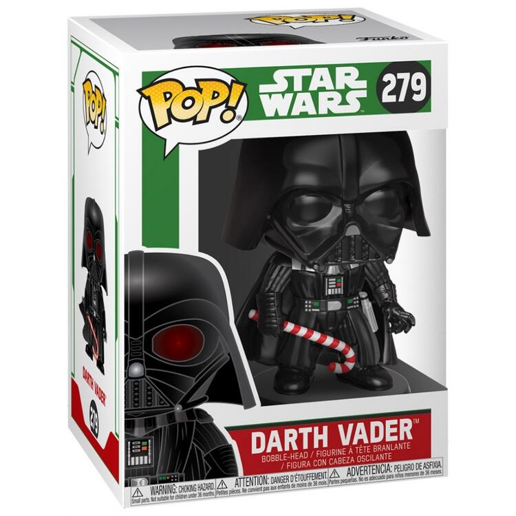 Pop! Star Wars - Holiday: Darth Vader (Candy Cane) [279] (used)