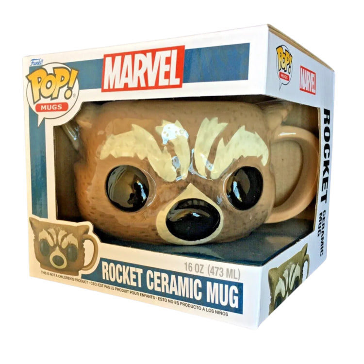 Pop! Mugs: Marvel Rocket 16oz Cermaic Mug