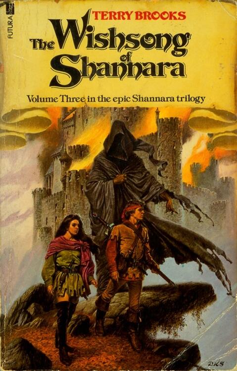 Terry Brooks - The Wishsong of Shannara (The Sword of Shannara, Book 3) (used)