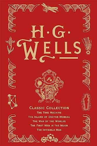 H.G. Wells - Classic Collection (The Time Machine, The Island of Doctor Moreau, The War of the Worlds, The First Men in the Moon, The Invisible Man) (used)