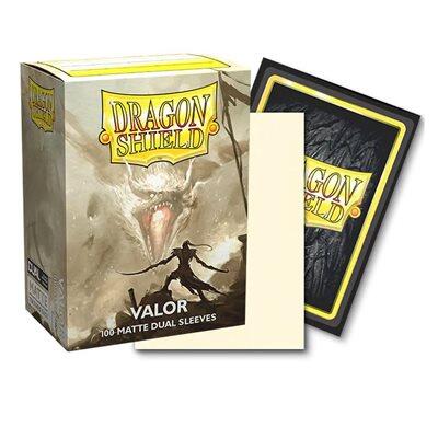 Dragon Shield Sleeves (Valor Ivory Matte) (100 count)