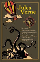 Jules Verne - Four Novels (Leather Bound) (used)