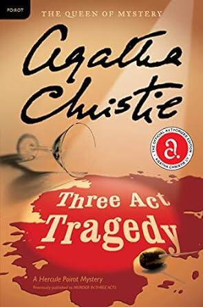 Agatha Christie - Three Act Tragedy (Hercule Poirot, book 11) (used)