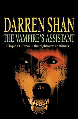 Darren Shan - The Vampire's Assisant (Saga of Darren Shan, Book 2) (used)