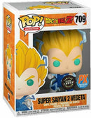 Pop! Dragon Ball Z: Super Saiyan 2 Vegeta [709] Glow in the Dark | Chase Varient (used)