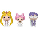 Pop! Sailor Moon: Neo Queen Serenity, Small Lady & King Endymion [3-Pack] (used)