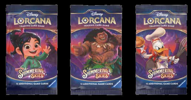 Disney Lorcana: Shimmering Skies Single Booster