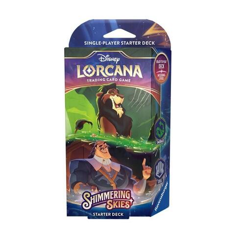 Disney Lorcana: Shimmering Skies Starter Deck - Emerald & Steel