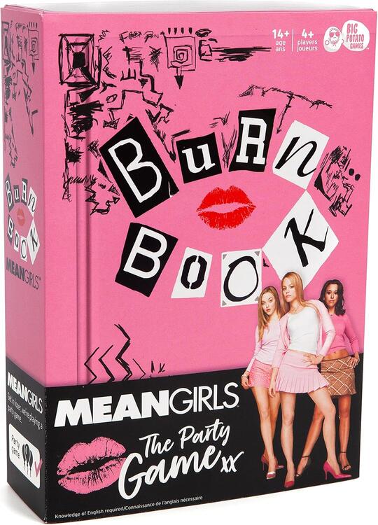 Mean Girls Burn Book Party Card Game (used)