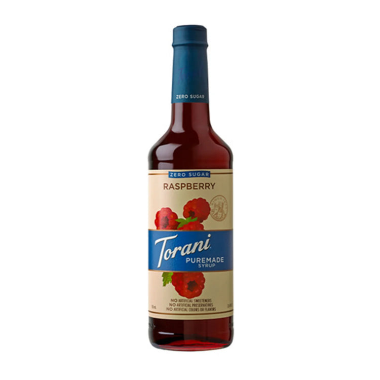 Torani-Puremade Zero Sugar Reaspberry Syrup, 750ml