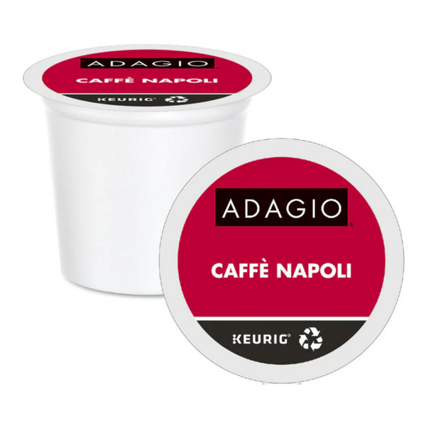 Adagio-Napoli Dark Roast Single Serve Coffee 24 Pack