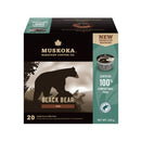 Muskoka Roastery Coffee Co.-Black Bear Single Serve Coffee 20 Pack