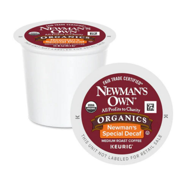 Newman's Own-Organic Special Decaf Single Serve Coffee, 24 Pack