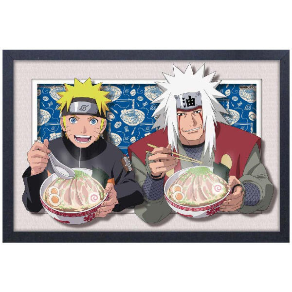 Naruto Shippuden Ramen 11"x17"Faux Matte Framed Print