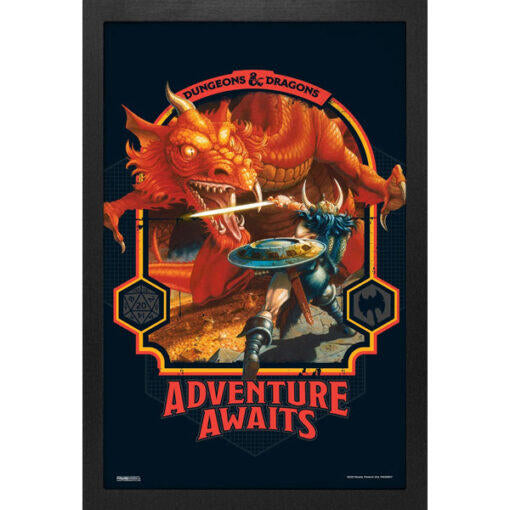 Dungeons & Dragons Adventure Awaits 11" X 17" Framed Print