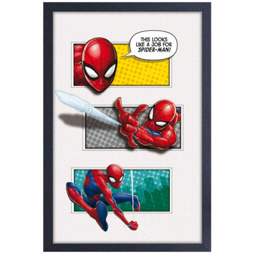 Marvel Spider-Man Looks Like a Job 11"x17" Faux Matte Framed Print