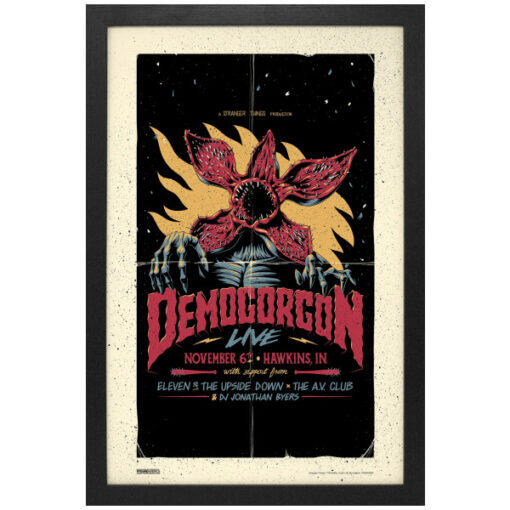 Stranger Things Demogorgon Live 11"x17" Framed Print