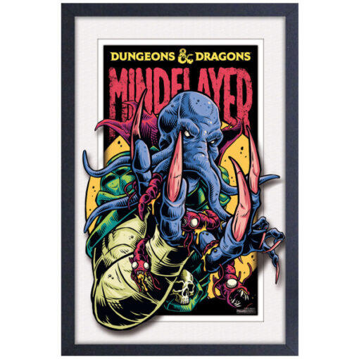 Dungeons & Dragons Mindflayer 11"x17" Faux Matte Framed Print