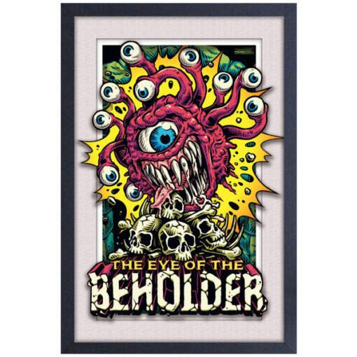 Dungeons & Dragons Eye of the Beholder 11"x17" Faux Matte Framed Print