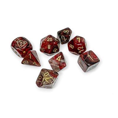 Lab Dice 8: Borealis: 7pc Cosmos/ Gold