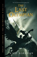 Rick Riodan - The Last Olympian (Percy Jackson and the Olympians, Book 5) (Black Spine) (used)