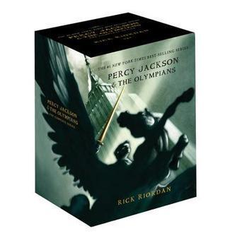 Rick Riodan - Percy Jackson PBK 5-book Boxed Set (Books 1 -5) (used)