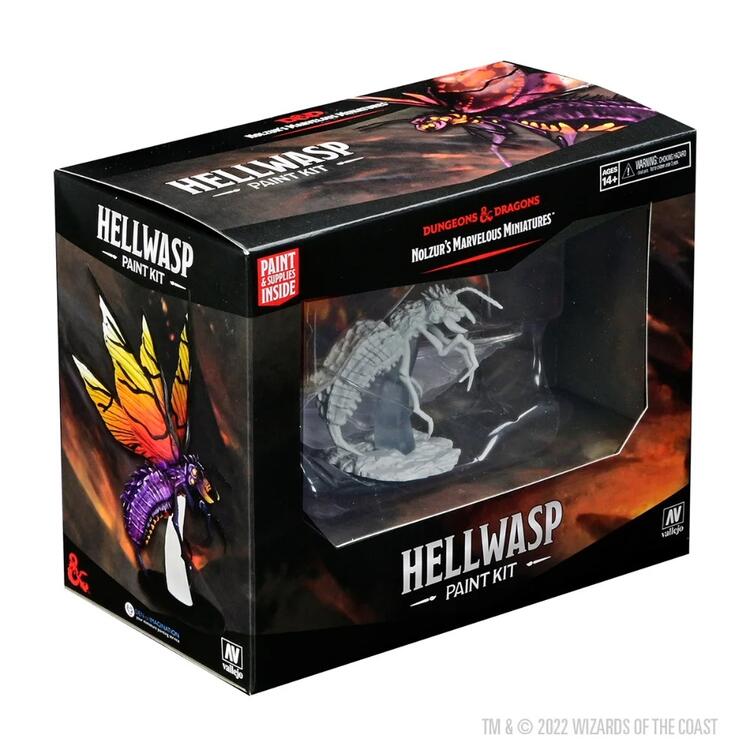 D&D Nolzur's Marvelous Miniatures - Paint Kit: Hellwasp