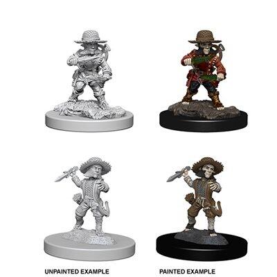 Pathfinder Battles Deep Cuts Unpainted Miniatures - Wave 06: Halfling Rogue Male